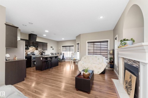 1904 118 Street, Edmonton, AB - Indoor With Fireplace