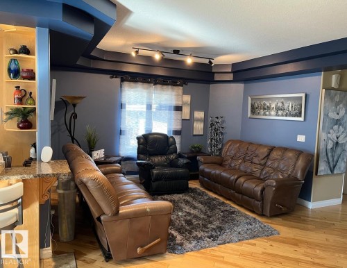 12944 119 Street, Edmonton, AB - Indoor Photo Showing Living Room