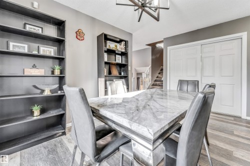 3824 48 Street, Edmonton, AB - Indoor Photo Showing Dining Room