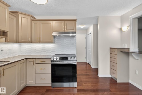 202 10746 80 Avenue, Edmonton, AB - Indoor Photo Showing Kitchen