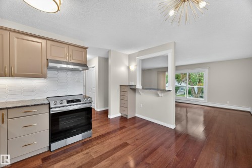 202 10746 80 Avenue, Edmonton, AB - Indoor Photo Showing Kitchen
