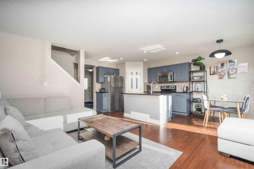 13 5317 3 Avenue, Edmonton, AB - Indoor Photo Showing Living Room
