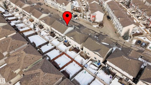 Aerial view of property and surrounding area with nearby suburban area - 13 5317 3 Avenue, Edmonton, AB - Other