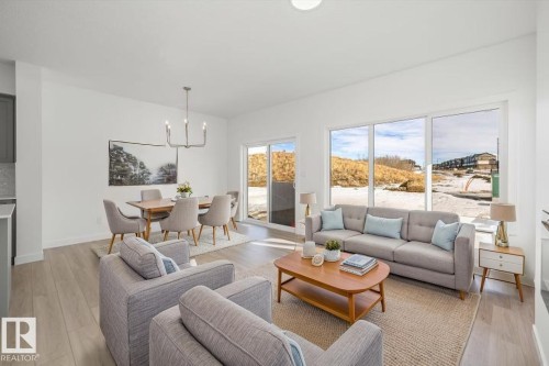 4503 Warbler Loop, Edmonton, AB - Indoor Photo Showing Living Room