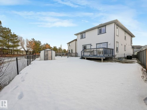 60 Becker Crescent, Fort Saskatchewan, AB - Outdoor With Deck Patio Veranda With Exterior