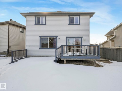 60 Becker Crescent, Fort Saskatchewan, AB - Outdoor With Deck Patio Veranda With Exterior