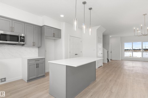 428 176 Avenue, Edmonton, AB - Indoor Photo Showing Kitchen With Upgraded Kitchen