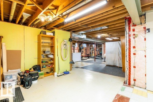 7123 82 Street, Edmonton, AB - Indoor Photo Showing Basement