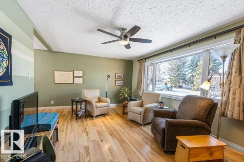 7123 82 Street, Edmonton, AB - Indoor Photo Showing Living Room