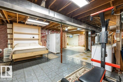 7123 82 Street, Edmonton, AB - Indoor Photo Showing Basement