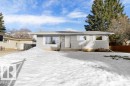 View of ranch-style home - 875 Juniper Avenue, Sherwood Park, AB  - Outdoor 