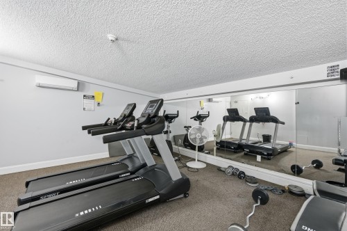 304 9819 104 Street, Edmonton, AB - Indoor Photo Showing Gym Room