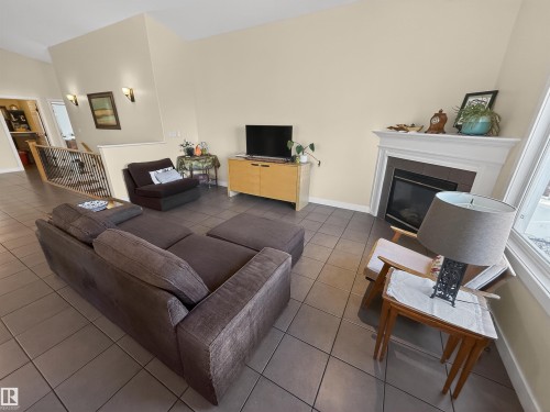 519 Westerra Boulevard, Stony Plain, AB - Indoor Photo Showing Other Room With Fireplace