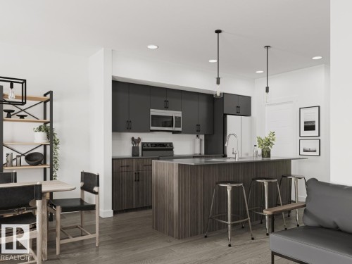 19119 20 Avenue, Edmonton, AB - Indoor Photo Showing Kitchen