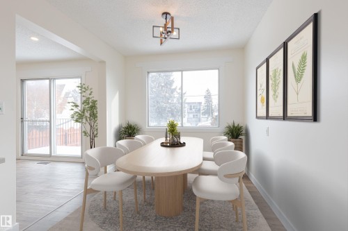 10139 80 Street, Edmonton, AB - Indoor Photo Showing Dining Room