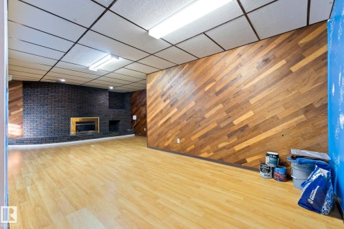 12023 137 Avenue, Edmonton, AB - Indoor Photo Showing Other Room With Fireplace