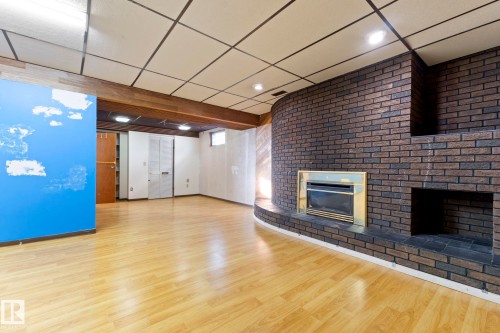 12023 137 Avenue, Edmonton, AB - Indoor With Fireplace