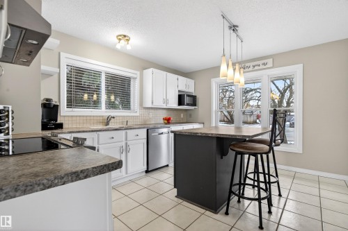 3907 44 Avenue, Stony Plain, AB - Indoor Photo Showing Kitchen