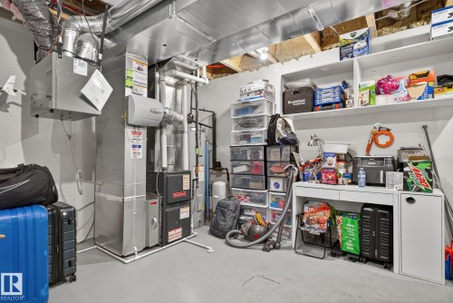 80 3305 Orchards Link Link, Edmonton, AB - Indoor Photo Showing Basement