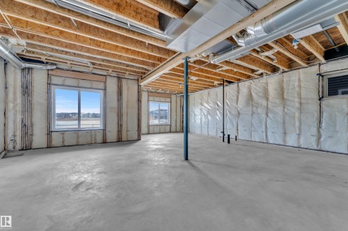 View of below grade area - 228 Linden Loop, Leduc, AB - Indoor Photo Showing Basement