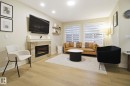 1418 169 Street, Edmonton, AB  - Indoor Photo Showing Living Room With Fireplace 