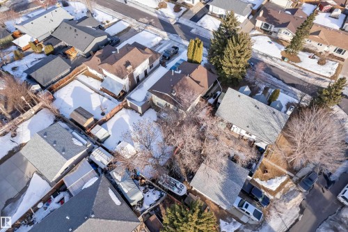 Aerial view of residential area - 135 Humberstone Road, Edmonton, AB - Outdoor With View