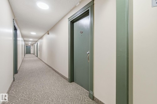 Hall with carpet floors and recessed lighting - 1312 13910 Stony Plain Road, Edmonton, AB - Indoor Photo Showing Other Room
