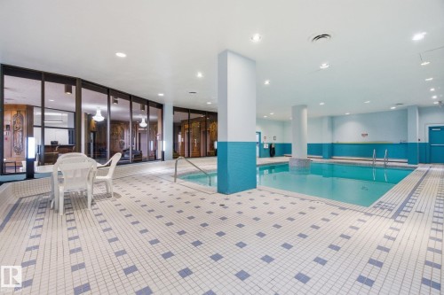 View of indoor community pool - 1312 13910 Stony Plain Road, Edmonton, AB - Indoor Photo Showing Other Room