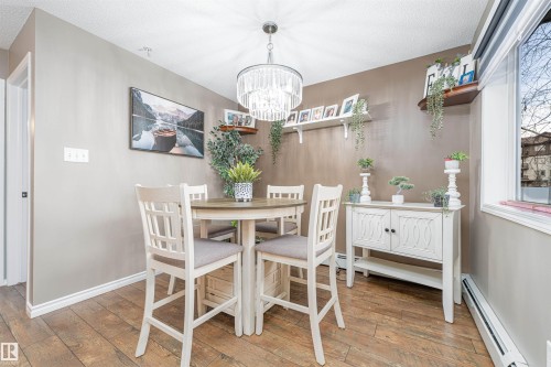 139 1180 Hyndman Road Nw, Edmonton, AB - Indoor Photo Showing Dining Room