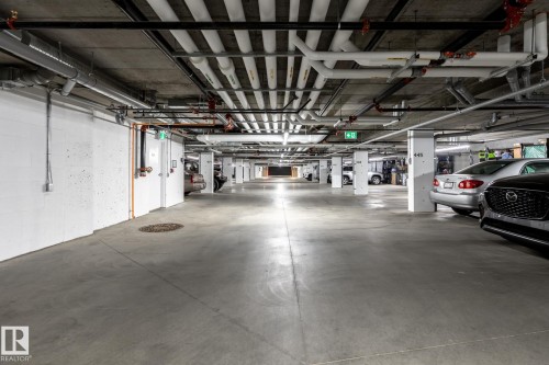 View of garage - 7471 May Common, Edmonton, AB - Indoor Photo Showing Garage
