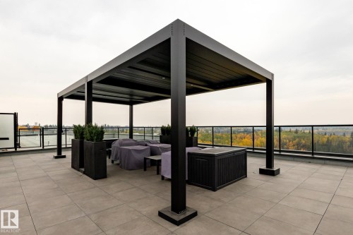 View of patio with grilling area - 7471 May Common, Edmonton, AB -  With Exterior