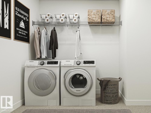 17720 7 Street, Edmonton, AB - Indoor Photo Showing Laundry Room