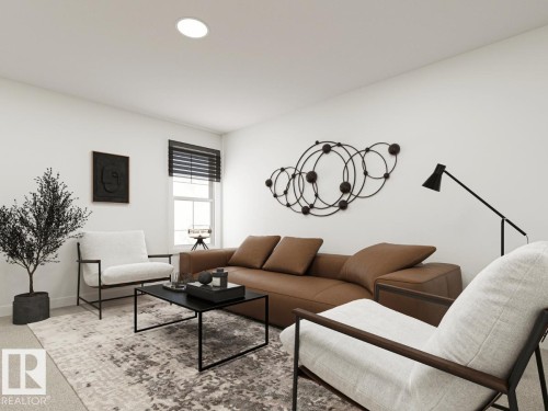 17720 7 Street, Edmonton, AB - Indoor Photo Showing Living Room