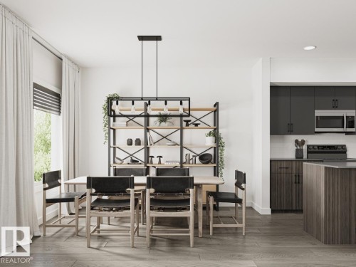 17720 7 Street, Edmonton, AB - Indoor Photo Showing Dining Room