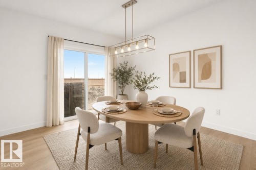 6292 180 Avenue Nw, Edmonton, AB - Indoor Photo Showing Dining Room