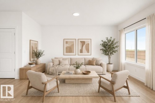 6292 180 Avenue Nw, Edmonton, AB - Indoor Photo Showing Living Room