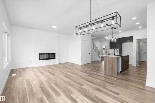 4039 207 Street, Edmonton, AB - Indoor With Fireplace