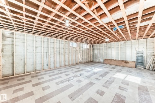 View of basement - 8639 64 Avenue Nw, Edmonton, AB - Indoor Photo Showing Other Room