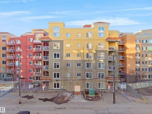 View of apartment building / complex - 308 10333 112 Street Street, Edmonton, AB - Outdoor With Balcony With Facade