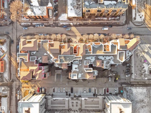 Drone / aerial view - 308 10333 112 Street Street, Edmonton, AB - Other