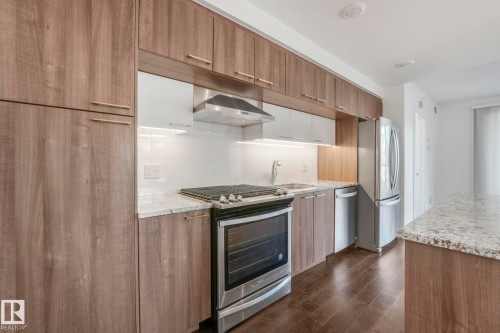 601 9720 106 Street, Edmonton, AB - Indoor Photo Showing Kitchen With Upgraded Kitchen
