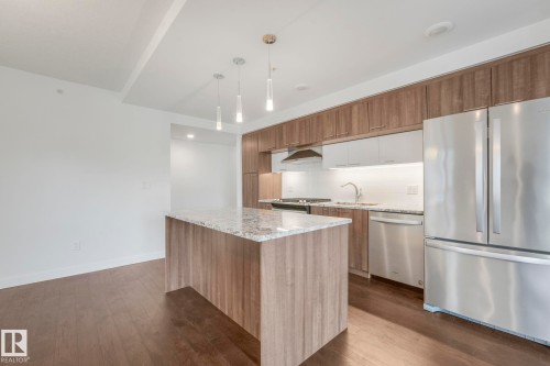 601 9720 106 Street, Edmonton, AB - Indoor Photo Showing Kitchen With Upgraded Kitchen