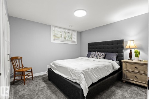 Basement bedroom with large window - 5 Starling, Fort Saskatchewan, AB 
