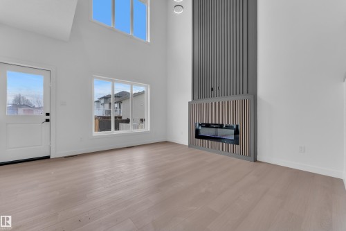 43 Southbridge Drive, Calmar, AB - Indoor With Fireplace