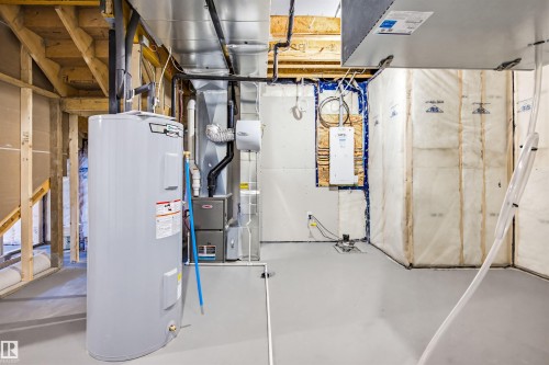 5107 69 Street, Beaumont, AB - Indoor Photo Showing Basement