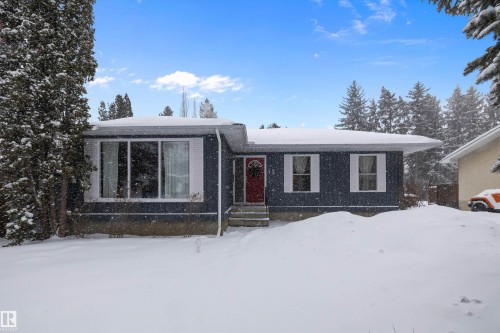 View of front of home with brick siding - 12 Beacon Crescent, St. Albert, AB - Outdoor With Facade
