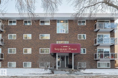 207 9925 83 Avenue, Edmonton, AB - Outdoor With Balcony With Facade