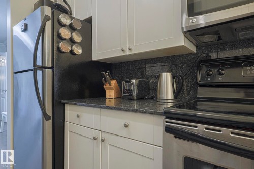 207 9925 83 Avenue, Edmonton, AB - Indoor Photo Showing Kitchen