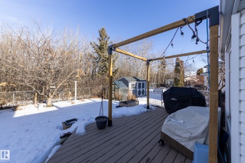 18316 60 Avenue, Edmonton, AB - Outdoor With Deck Patio Veranda