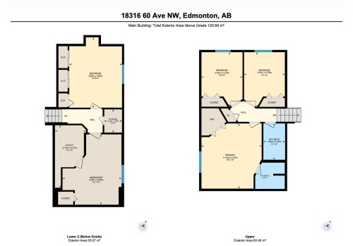Upper and Basement - 18316 60 Avenue, Edmonton, AB - Other